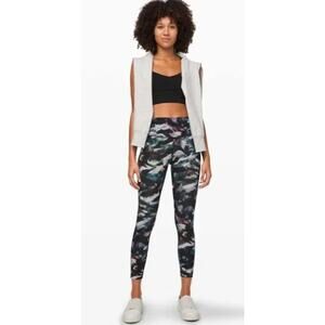 Lululemon Wunder Under High-Rise Leggings | Glacier Camo Starlight  |Luxtreme